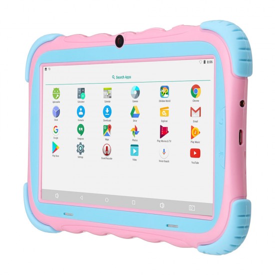 Original Box IRULU Y57 16GB RK3126C Quad Core ARM Cortex A7 Android 7.1 7 Inch Kid Tablet