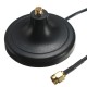 Black Magnetic RP-SMA Base With 3M 10ft Extension Cable Copper 5V Anti-decay