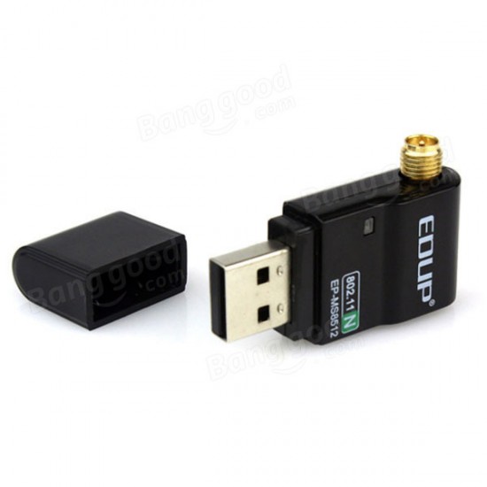 EDUP EP-MS8512 300Mbps HD TV IEEE 802.11n/g/b Wifi Network Adapter