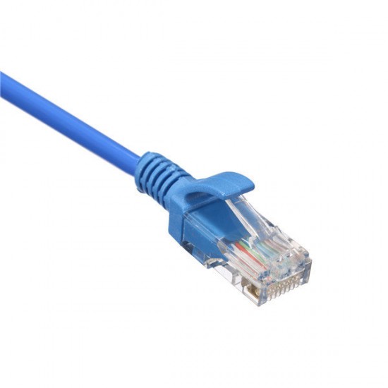 0.75m Blue Cat5 RJ45 Ethernet LAN Networking Cable 0.75m Blue Cat5 RJ45 Ethernet LAN Networking Cable