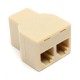 10 pcs 1 to 2 Female RJ11 Telephone Phone Jack Line Y Splitter Adapter Connector 10 pcs 1 to 2 Female RJ11 Telephone Phone Jack Line Y Splitter Adapter Connector