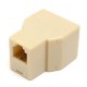 10 pcs 1 to 2 Female RJ11 Telephone Phone Jack Line Y Splitter Adapter Connector 10 pcs 1 to 2 Female RJ11 Telephone Phone Jack Line Y Splitter Adapter Connector