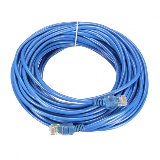 15m Cat5 65FT RJ45 Ethernet Cable For Cat5e Cat5 RJ45 Internet Network LAN Cable Connector
