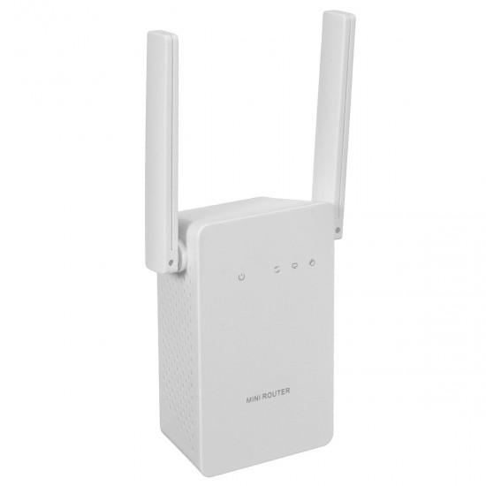 2.4GHz 300Mbps Wireless WiFi Range Extender Router AP US Plug