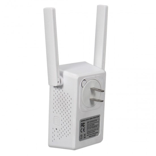 2.4GHz 300Mbps Wireless WiFi Range Extender Router AP US Plug