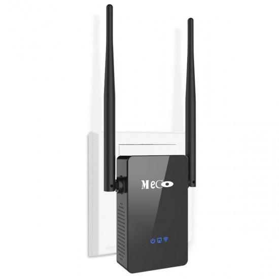 MECO AC750 750Mbps Dual Band 2.4G 5.8G WiFi Repeater Signal Extender Support Repeater AP Router Mode