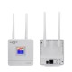 2.4G 4G LTE Wifi Router CPE Router Support for 20 Users with SIM Card Slot Wirelss Wired Router