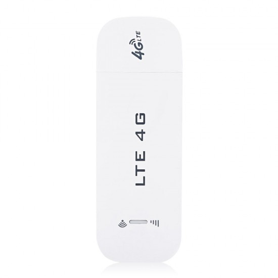 3G/4G Wifi Wireless Router LTE 100M SIM Card USB Modem Dongle White Fast Speed WiFi Connection  Device