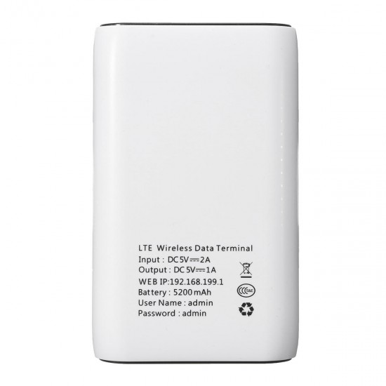 4G Wireless Mobile Router Portable WIfi Modem 150Mbps SMS Notification Support 10 Devices