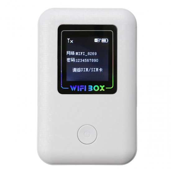 4G Wireless Mobile Router Portable WIfi Modem 150Mbps Support 8 Devices FDD-LTE WIFI Sharing