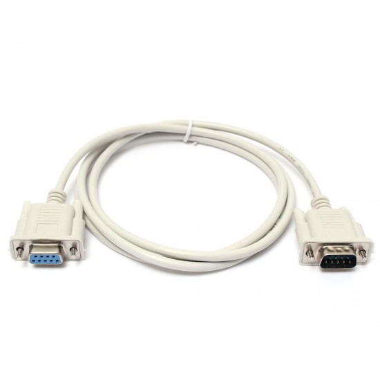 1.5M 9 Pin RS232 Serial DB9 Male to Female Data Cable 1.5M 9 Pin RS232 Serial DB9 Male to Female Data Cable