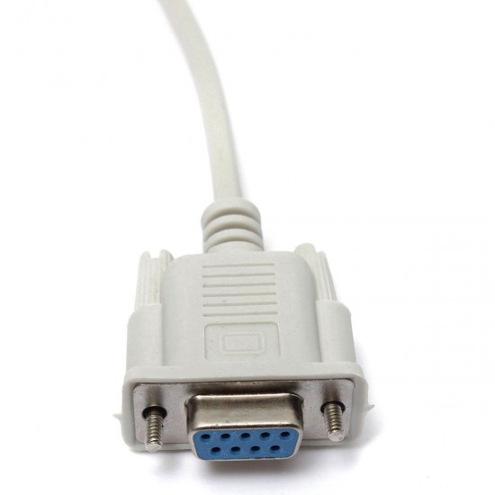 1.5M 9 Pin RS232 Serial DB9 Male to Female Data Cable