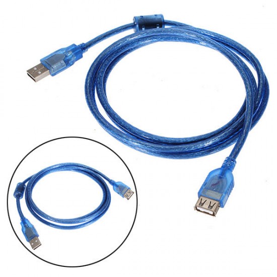 1.8M USB 2.0 Extension Cable AM/AF Male to Female 1.8M USB 2.0 Extension Cable AM/AF Male to Female