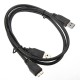 1M USB 3.0 A Male to Micro B Power Extension Y Cable for HDD PC 1M USB 3.0 A Male to Micro B Power Extension Y Cable for HDD PC