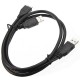 1M USB 3.0 A Male to Micro B Power Extension Y Cable for HDD PC
