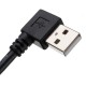 1PCS USB A female to USB A Male Right Angle Connector Cable F/M 1PCS USB A female to USB A Male Right Angle Connector Cable F/M