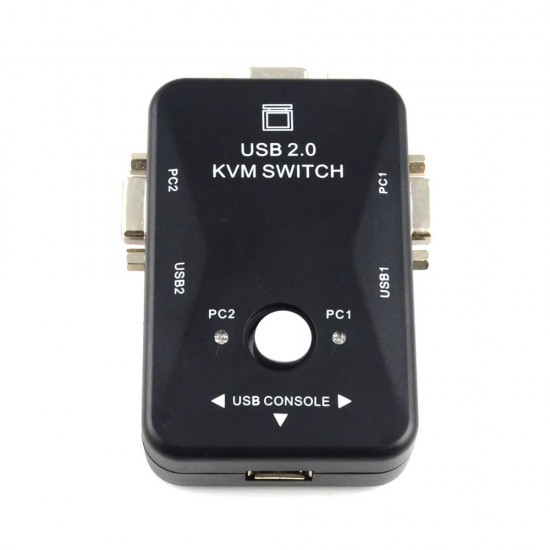 2-In-1-Out 2 Port USB 2.0 KVM Switch Switcher 1920*1440 VGA Switch Splitter Adapter 2-In-1-Out 2 Port USB 2.0 KVM Switch Switcher 1920*1440 VGA Switch Splitter Adapter