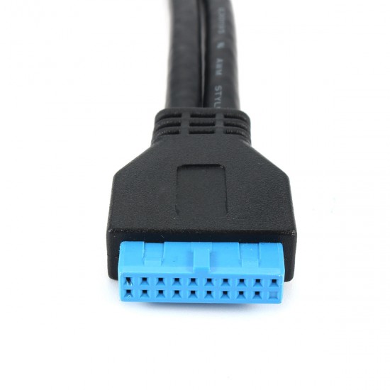 20 Pin to Double USB 3.0 Data Cable for PC