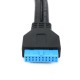 20 Pin to Double USB 3.0 Data Cable for PC