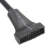 USB 2.0 9pin Female to 20pin Male Motherboard Cable USB Adapter Cable