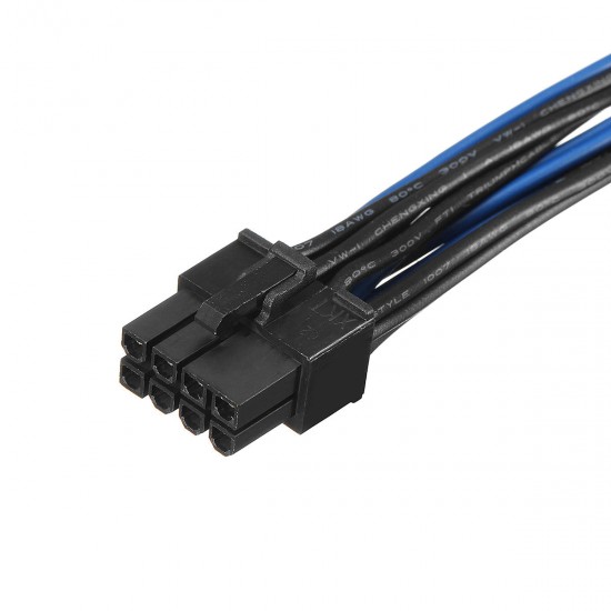 18AWG Dual Mini 6 Pin PCI-e Male To 8 Pin Male Y Splitter PCI E Power Cable For Mac Pro