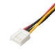 20cm Small 4Pin Female to 15Pin Male SATA Power Cable