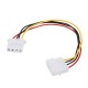 22cm Large 4 Pin IDE Male to Female Cooling Fan Power Extension Cable