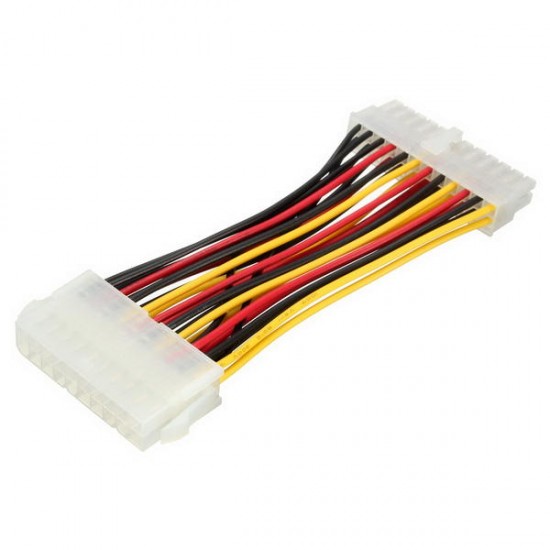 24Pins Female to Male 20Pins ATX Power Adapter Cable Lead Wire For PC