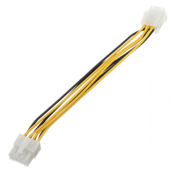 6Pin to 8Pin PCI Express PCI-E Power Converter Cable Cord Connector For CPU Video Card