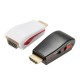 1080P HD Multimedia Interface Male to VGA Female Video Converter Adapter with USB Power Audio Cable 1080P HD Multimedia Interface Male to VGA Female Video Converter Adapter with USB Power Audio Cable