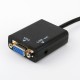 1080P High-Definition Multimedia Interface to VGA Adapter Digital to Analog Convertor Video Cable for XBOX PS3 HDTV PC
