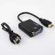 1080P High-Definition Multimedia Interface to VGA Adapter Digital to Analog Convertor Video Cable for XBOX PS3 HDTV PC 1080P High-Definition Multimedia Interface to VGA Adapter Digital to Analog Convertor Video Cable for XBOX PS3 HDTV PC