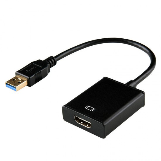1080P USB 3.0 Male to High-Definition Multimedia Interface Female Converter Cable Video Convert Adapter Cable 1080P USB 3.0 Male to High-Definition Multimedia Interface Female Converter Cable Video Convert Adapter Cable