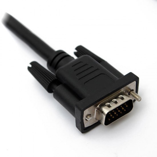 10ft 3M High Definition Multimedia Interface Male to VGA Male Adapter Cable Converter For PC HDTV 10ft 3M High Definition Multimedia Interface Male to VGA Male Adapter Cable Converter For PC HDTV