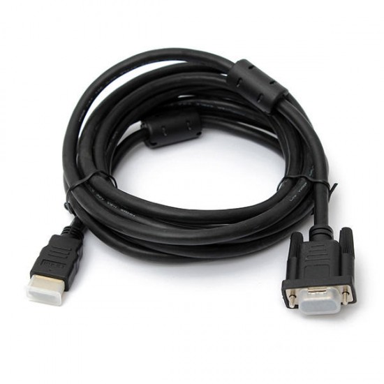 10ft 3M High Definition Multimedia Interface Male to VGA Male Adapter Cable Converter For PC HDTV