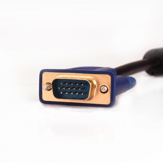 1.5M Gold Plated High Definition Multimedia Interface Male to VGA HD-15 Pin Male Video Cable 1.5M Gold Plated High Definition Multimedia Interface Male to VGA HD-15 Pin Male Video Cable
