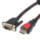 1.5m 1080P High Definition Male to VGA Male Video AV Converter Adapter Cable for DVD HDTV PC