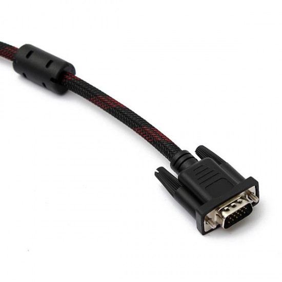 1.5m HD Multimedia Interface Male to VGA 15 Pin Gold Plated Converter AV Cable For Blue Ray Player