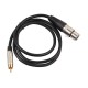 1/ 1.8/ 3M REXLIS TR042WF RCA Male to Canon Microphone Mixer Data Extension Cable