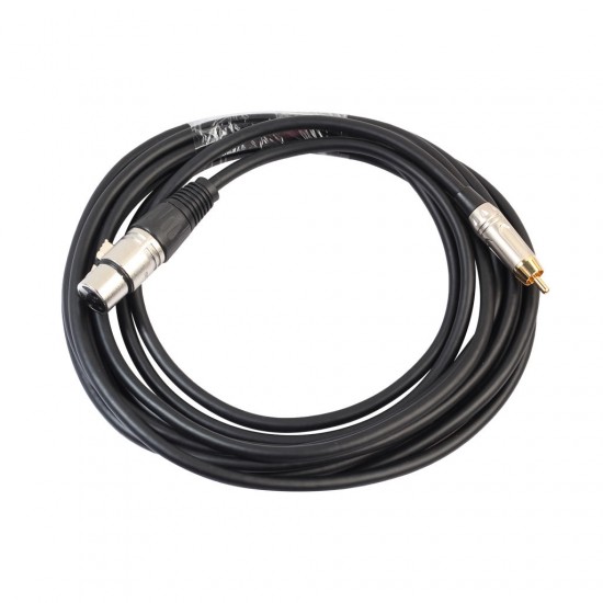 1/ 1.8/ 3M REXLIS TR042WF RCA Male to Canon Microphone Mixer Data Extension Cable
