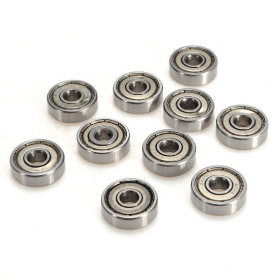 10pcs 5x16x5mm Shielded Miniature Metal Sealed Ball Bearing 625-ZZ 10pcs 5x16x5mm Shielded Miniature Metal Sealed Ball Bearing 625-ZZ