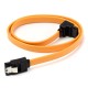 450mm Right Angle Yellow SATA ATA RAID Data HDD Hard Drive Signal Cable 450mm Right Angle Yellow SATA ATA RAID Data HDD Hard Drive Signal Cable