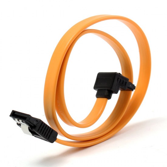 450mm Right Angle Yellow SATA ATA RAID Data HDD Hard Drive Signal Cable 450mm Right Angle Yellow SATA ATA RAID Data HDD Hard Drive Signal Cable