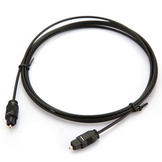 6.5FT 2M Digital Fibre Optical Audio SPDIF MD DVD Toslink Cable