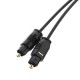 6.5FT 2M Digital Fibre Optical Audio SPDIF MD DVD Toslink Cable