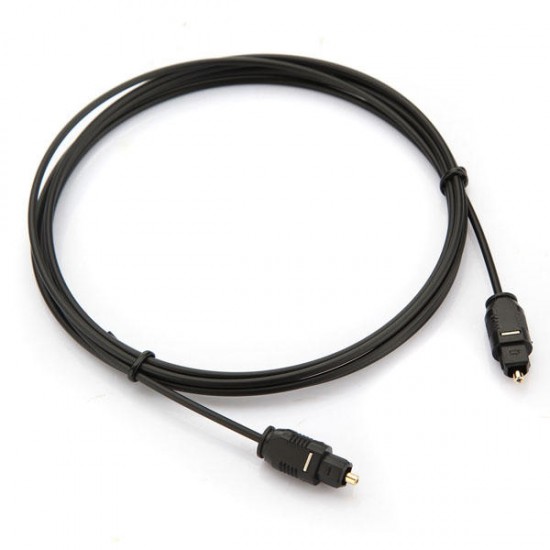 6.5FT 2M Digital Fibre Optical Audio SPDIF MD DVD Toslink Cable