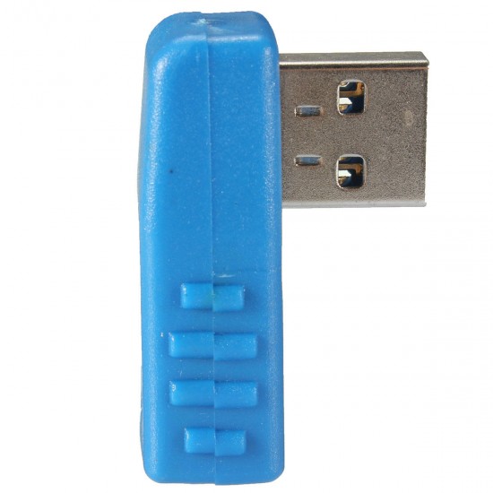 90 Degree Right Angled USB 3.0 Male to USB 3.0 Female Adapter Converter USB Connector