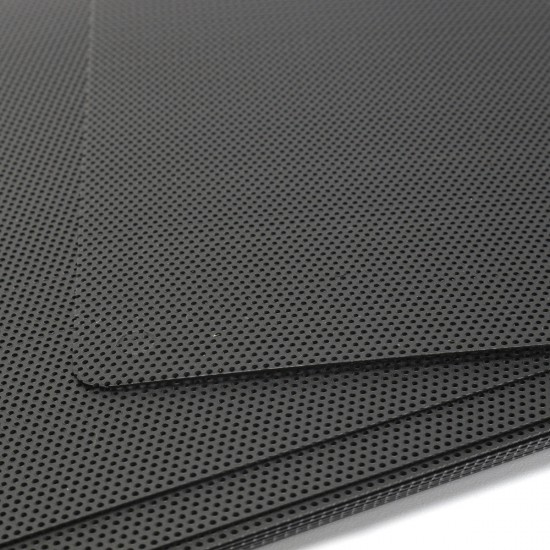 10X Black 140mm PVC Computer PC Cooler Fan Case Cover Dust Filter Mesh Cuttable Dust-proof Net