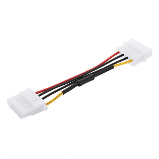 11cm Large 4 Pin IDE Male to Female Chassis Cooling Fan Speed Reduction Cable Fan Speed Down Line