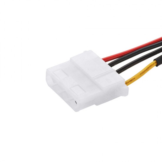 11cm Large 4 Pin IDE Male to Female Chassis Cooling Fan Speed Reduction Cable Fan Speed Down Line